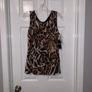 Leopard Print Blouse